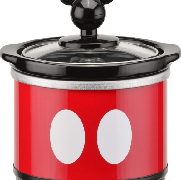 NIB Disney Kitchen Mickey Mouse Mini Crock Pot - Picture 3 of 7
